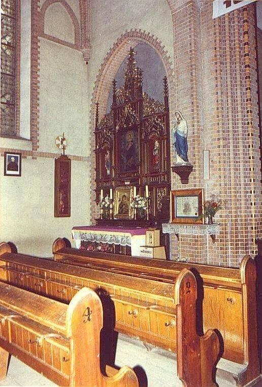Katholische Kirche -  linkes Seitenschiff - Rehhof - Kirche