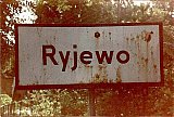 Ortseingangsschild Rehhof/Ryjewo - Rehhof - Umgebung